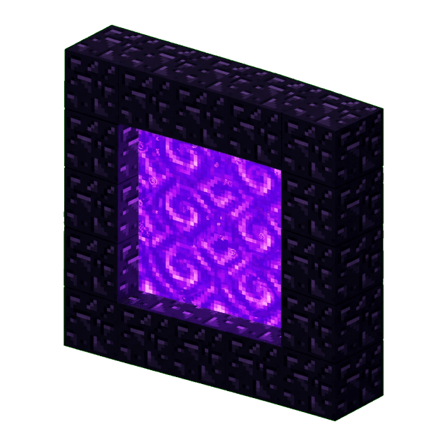 3D Nether Portal